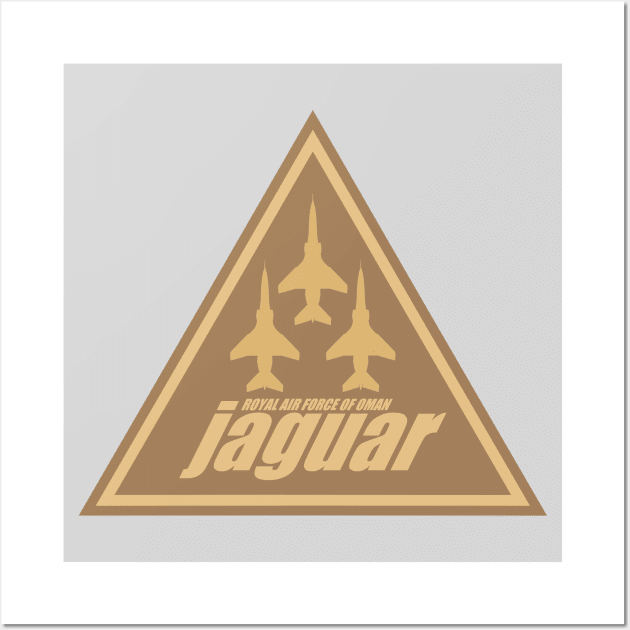 Oman Sepecat Jaguar Patch Wall Art by Tailgunnerstudios